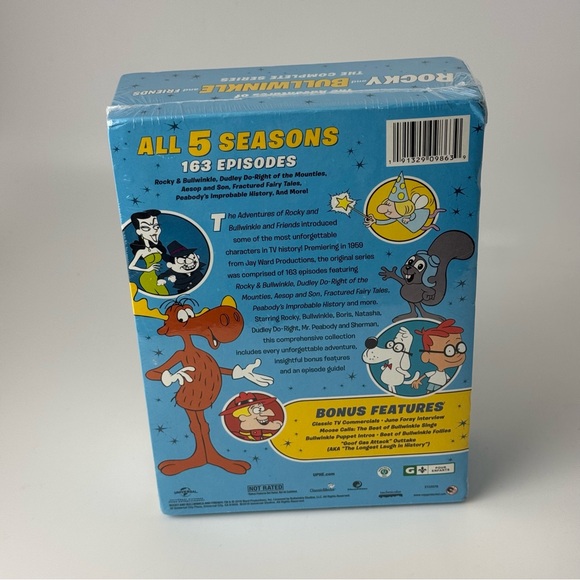 The Adventures of Rocky and Bullwinkle and Friends: The Complete Series DVD Set - Picture 5 of 8